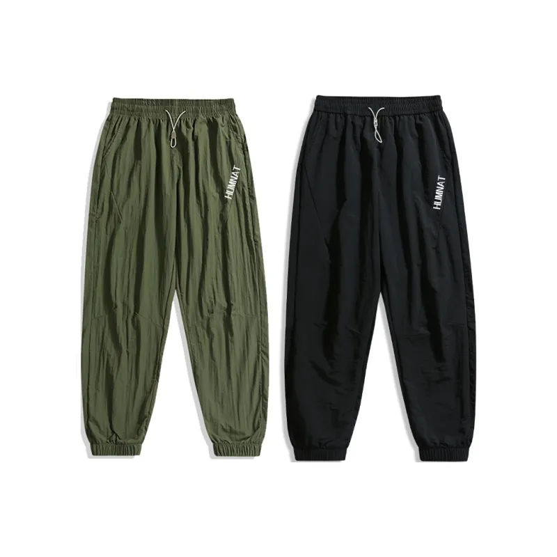 HUMNAT Knitted Sweatpants Unisex 2 Pack-2