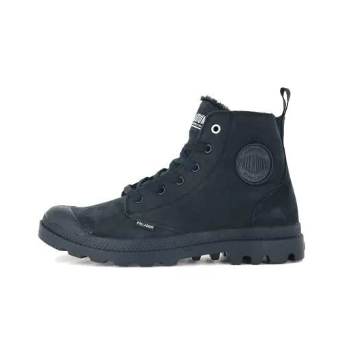 Palladium Pampa Ankle Boots Men's Black