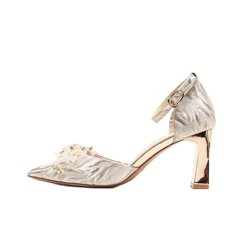 MADALLO Chunky Heel High Heels Women's
