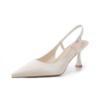 TATAYA High Heels Women's Light Yellow, Brown