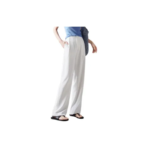 LUYOUYE Casual Pants Women's White
