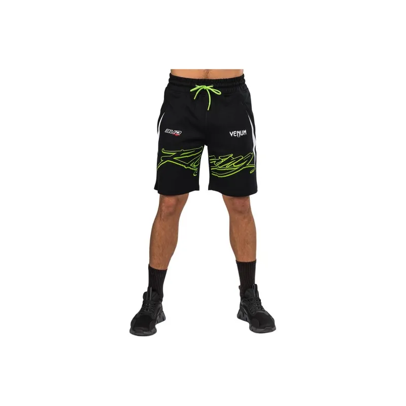 VENUM Casual Shorts Men's Black/White/Lime Green 102-0