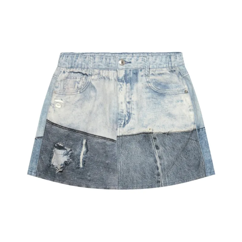 Aape Denim Shorts-0