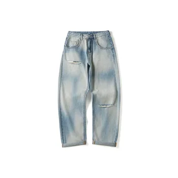 SNOW FLYING Jeans Unisex Light Blue