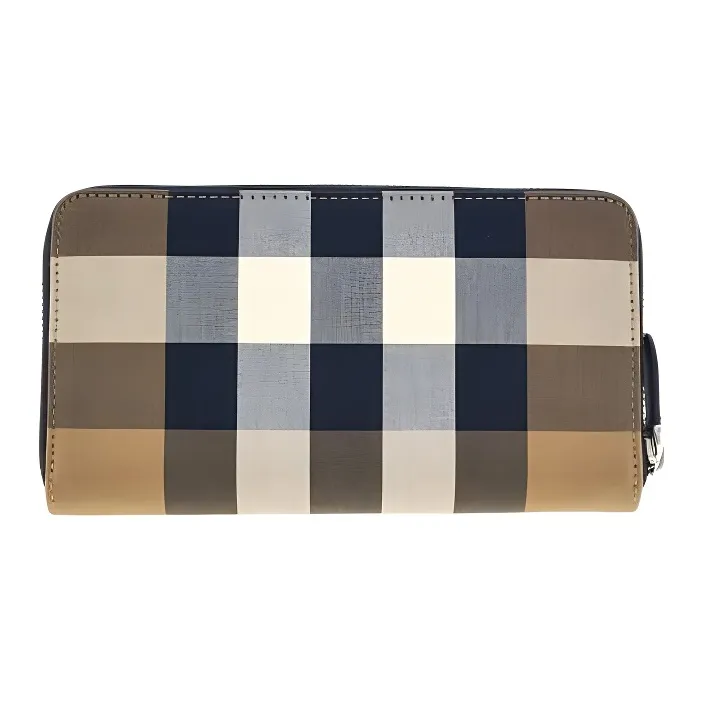 Burberry Cow Leather Wallet Women's Light Umber-3