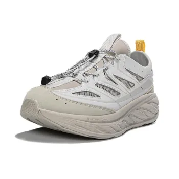 Erke Cushioning And Breathable Low Top Casual Running Shoes Men's Beige