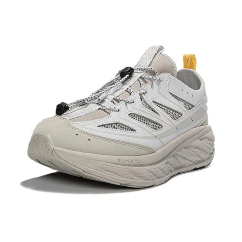 Erke Cushioning And Breathable Low Top Casual Running Shoes Men's Beige-0