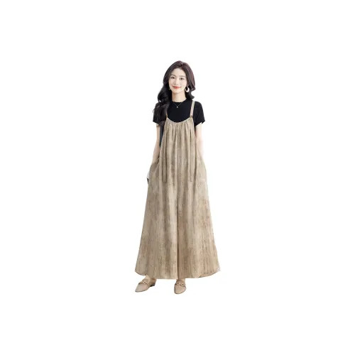 Cypress House Overalls Women's Light Coffee