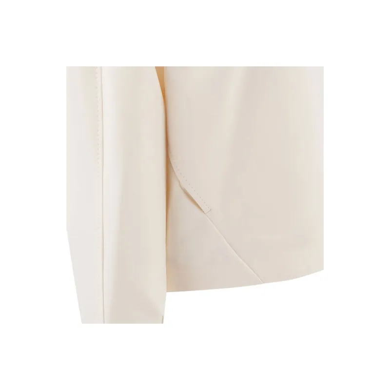 MaxMara Plava Zip Up High Neck Jacket-3