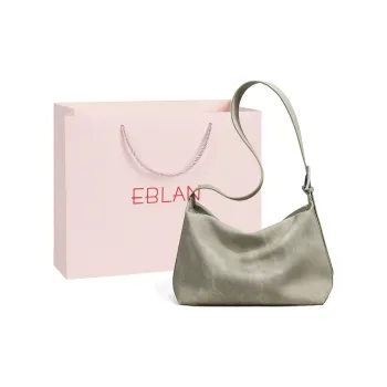 EBLAN Synthetic Leather Shoulder Bag, Crossbody Bag, Handle Bag Regular Women's Gray