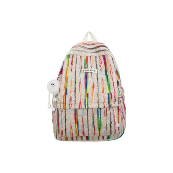 WICKBUEN Nylon Backpack Unisex Rainbow