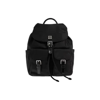 TORY BURCH VIRGINIA Fabric Backpack Women's Black