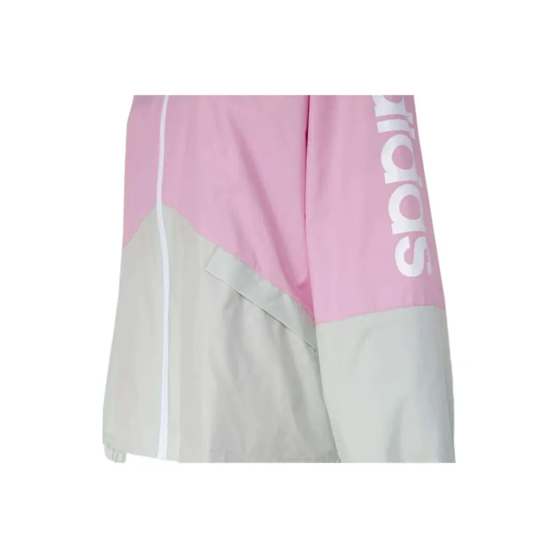 Adidas ESSENTIALSWindbreaker Jacket Unisex Pure Pink/White-2