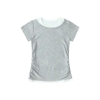 LADY IDEAL T Shirts Women's Gray