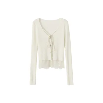 XIMENG Knitwear Women's Apricot