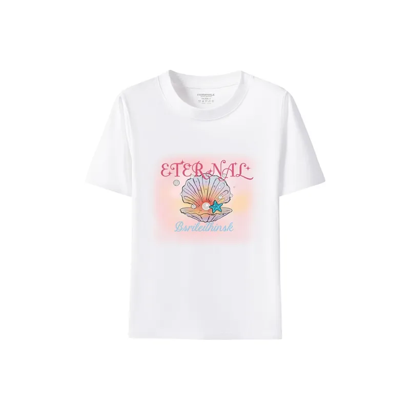 FAIRWHALE T Shirts Women's-5