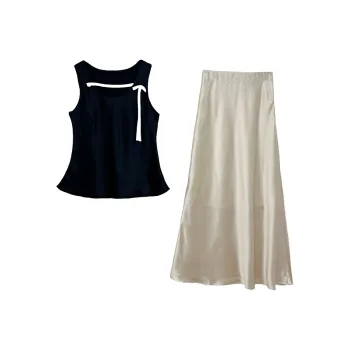 Icicofficial Two Piece Skirt Sets Women's