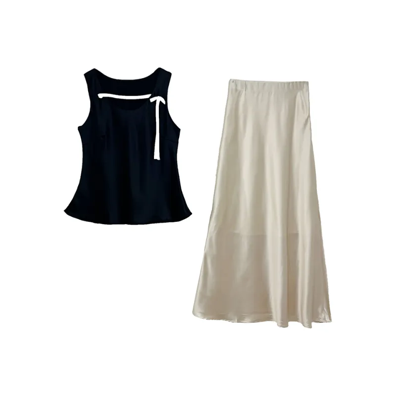 Icicofficial Two Piece Skirt Sets Women's-0