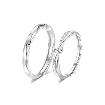 MISS TOOYA 999 Fine Silver Rings Unisex