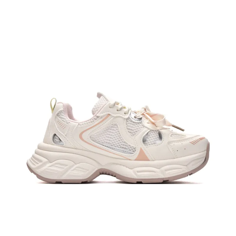 MISTERY Breathable And Lightweight Low Top Chunky Sneakers Women's-16