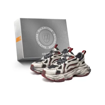 HACKBUTEER Low Top Chunky Sneakers Men's Box Included
