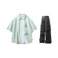 White Green+Black[Pants]