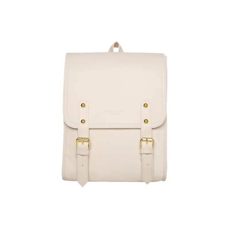 Yalu PU Backpack Women's Pink/Ecru/Silver/Black-7