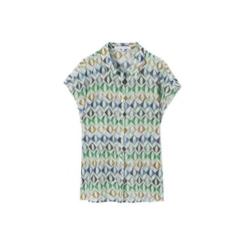 LUYOUYE Shirts Women's Green