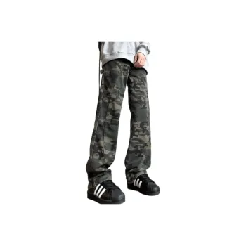 RASHOMONG Jeans Unisex Camouflage