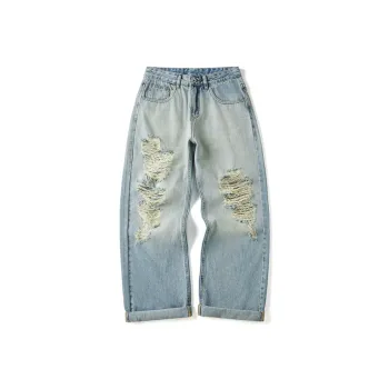 SNOW FLYING Jeans Unisex Light Blue