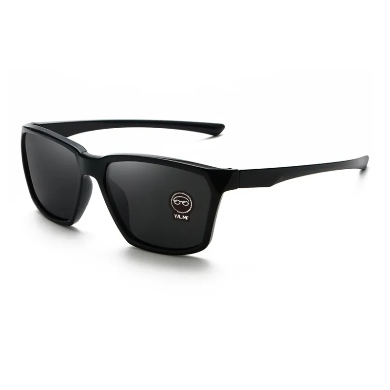 YALMY TR90 Square Sunglasses Men's-0