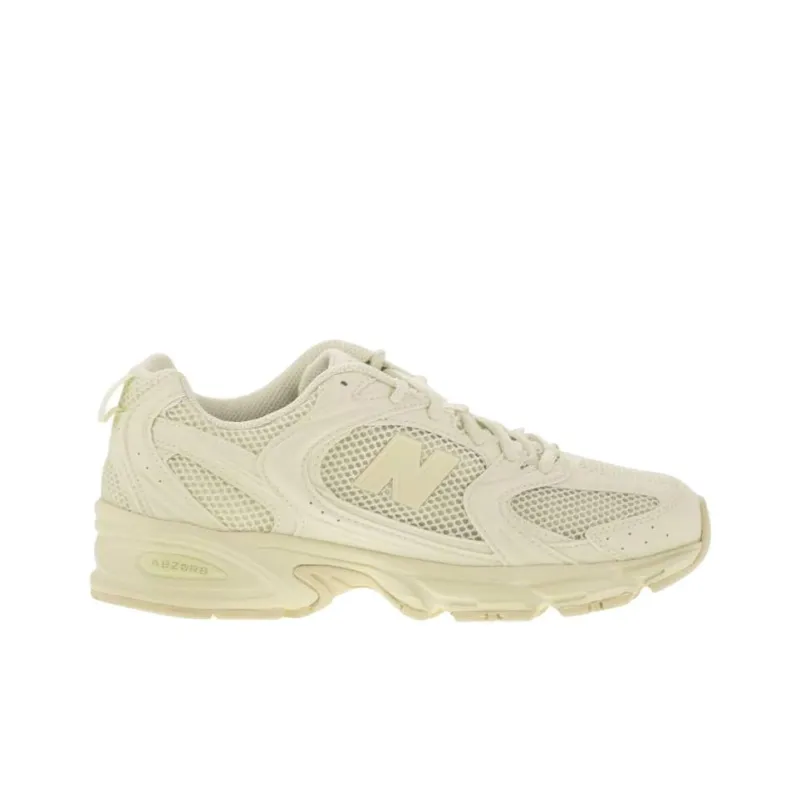 New Balance NB 530 Anti Slip Wear Resistant Low Top Casual Shoes Unisex Beige-1