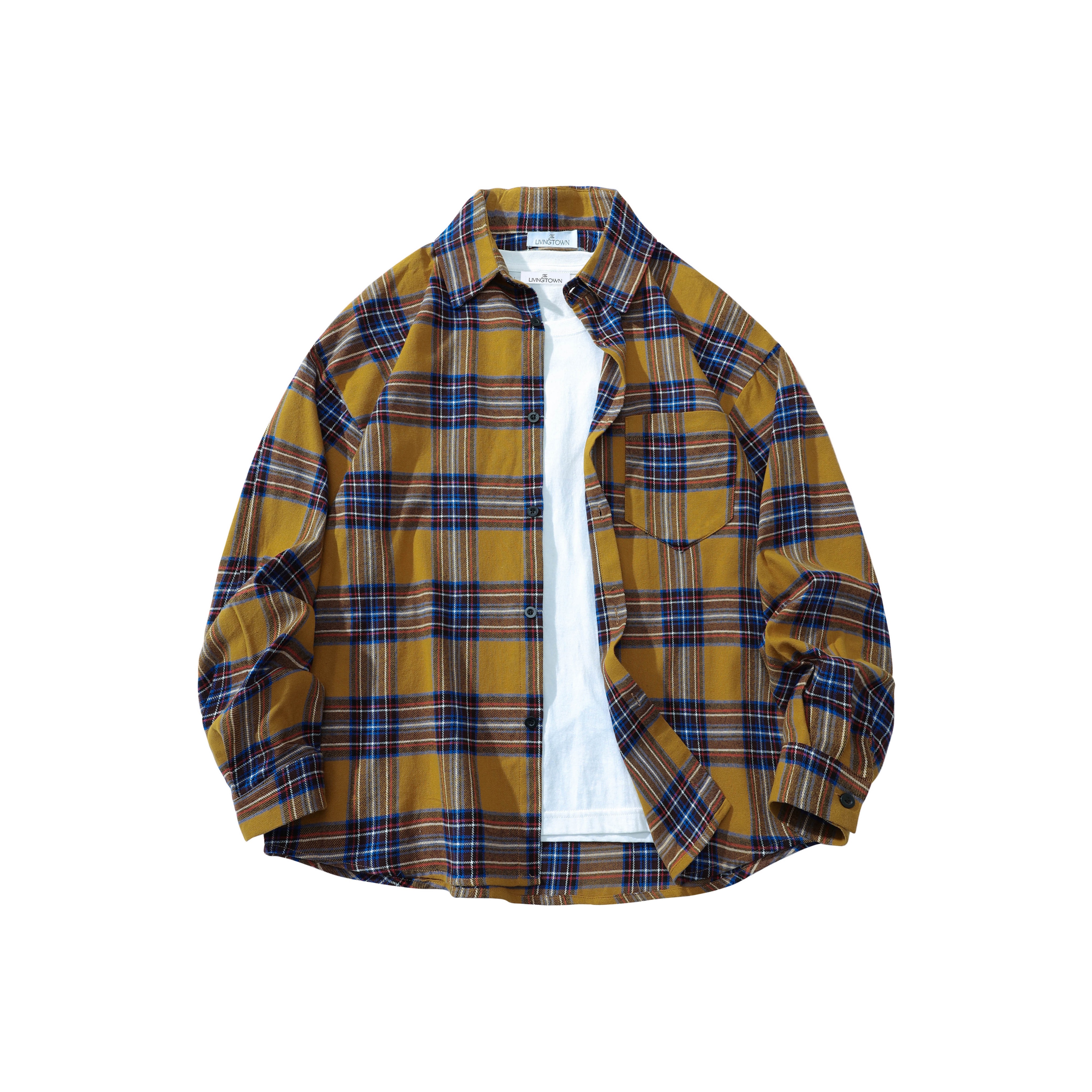 LIVINGTOWN Shirts Unisex - POIZON