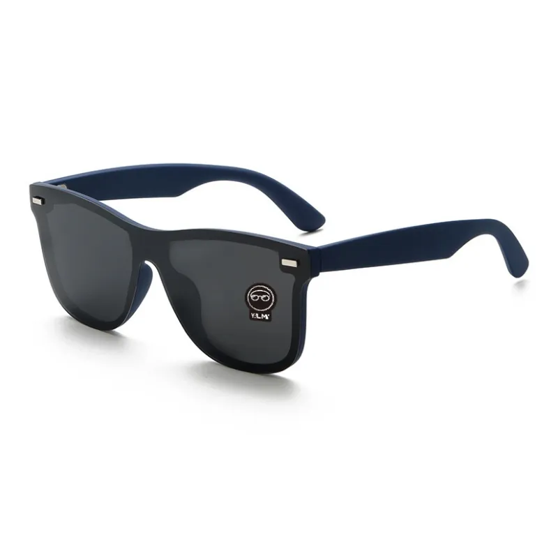 YALMY TR/Memory Plastic Square Sunglasses Men's-6