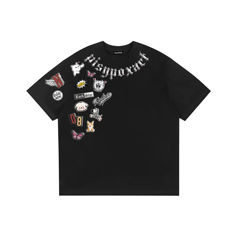 PISYPOX T Shirts Unisex-6