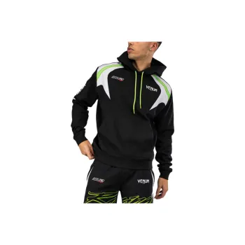 VENUM x BUD RACING SS25 Sweatshirt Men's Black/White/Lime Green