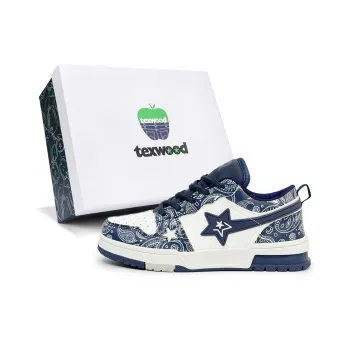 TEXWOOD Abrasion Resistant Balance Lightweight Low Top Skateboard Shoes Unisex Box