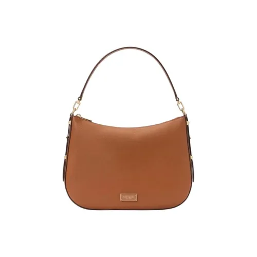 Kate Spade Cow Leather Shoulder Bag, Handbag, Shoulder Bag Tubas Women's Caramel