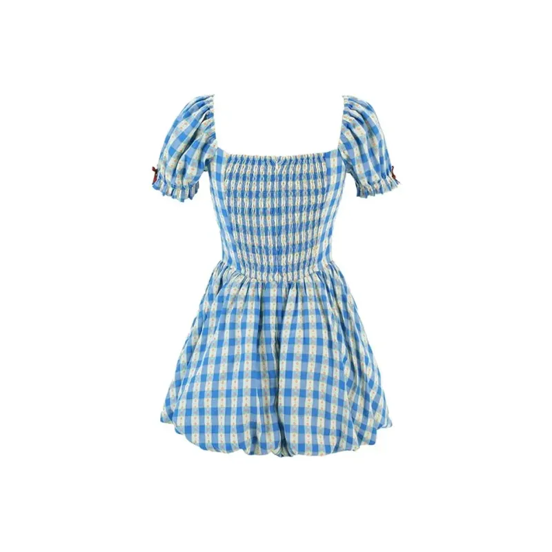 Peaches Peaches Short Sleeved Dress Women's-15