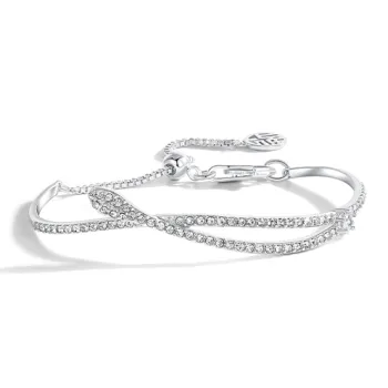 KINGFOCUS S925 Silver Bracelets Women's