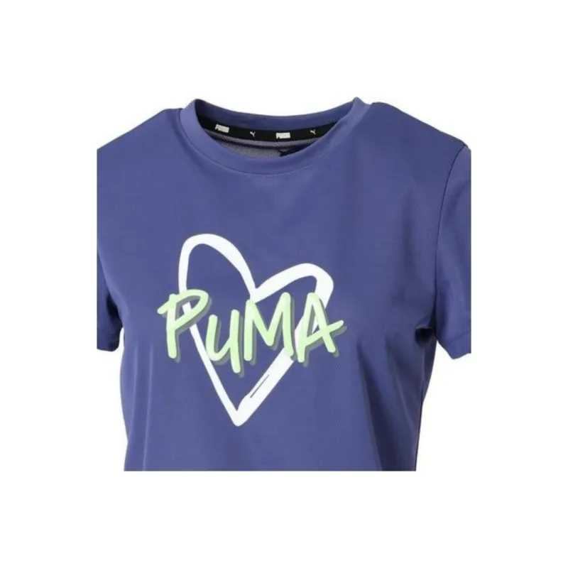 PUMA DRYCELLESS T Shirt Women's Blue-3