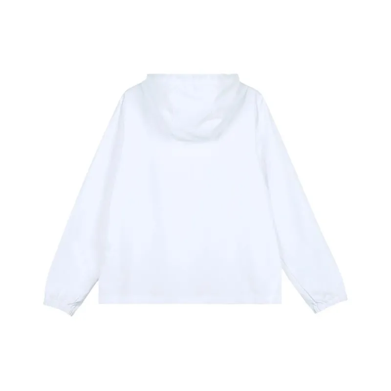 QIAODAN Trench Coat Women's Jordan White-1