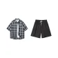 Clothing Sets (Blue+Black Pants)