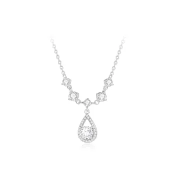 Love Link 925 Sterling Silver Necklaces Women's