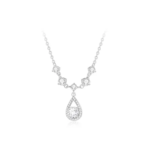 Love Link 925 Sterling Silver Necklaces Women's