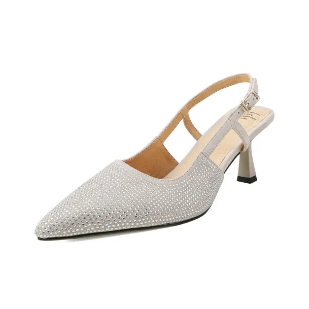 JIUXINGDAO Slim Heel High Heels Women's-0