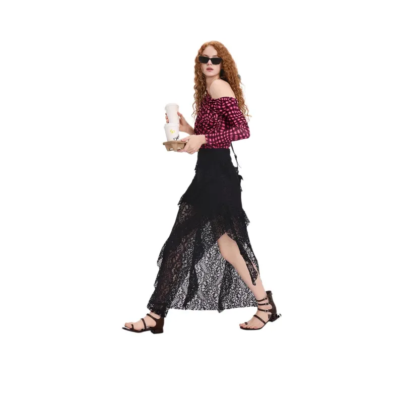 Desigual Casual Long Skirt Women's-1