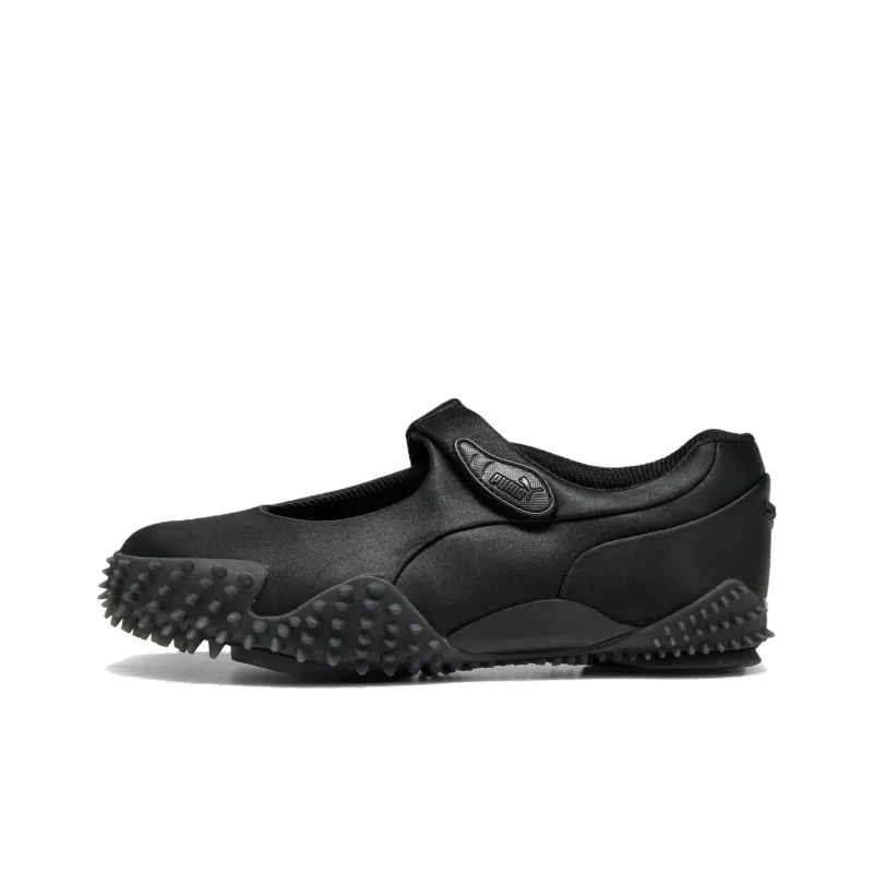 PUMA Mostro Fey Black Cool Dark Gray Satin Women's-0