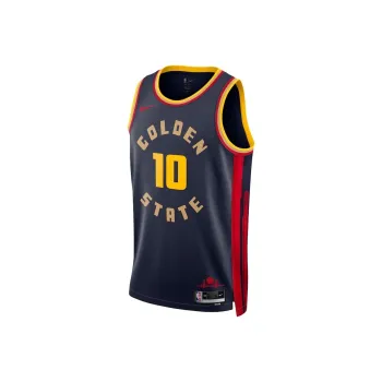 Nike x NBA Golden State Warriors Basketball Jersey Men's Dark Blue