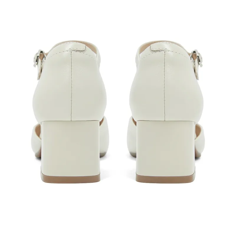 COMELY Chunky Heel High Heels Women's-3
